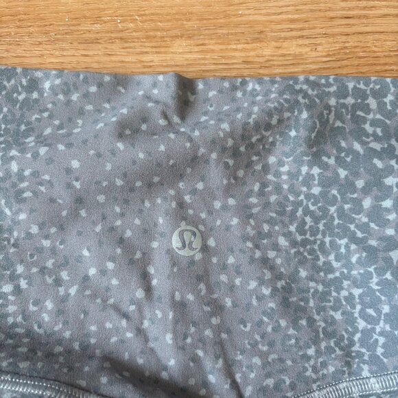 Lululemon Athletic Align High Rise Yoga Pants 28” City Camo Silver NWT Size 6 - Picture 6 of 9